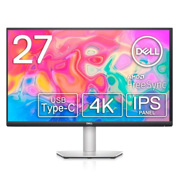 Dell S2722QC 27-inch 4K UHD 3840 x 2160 60Hz Monitor