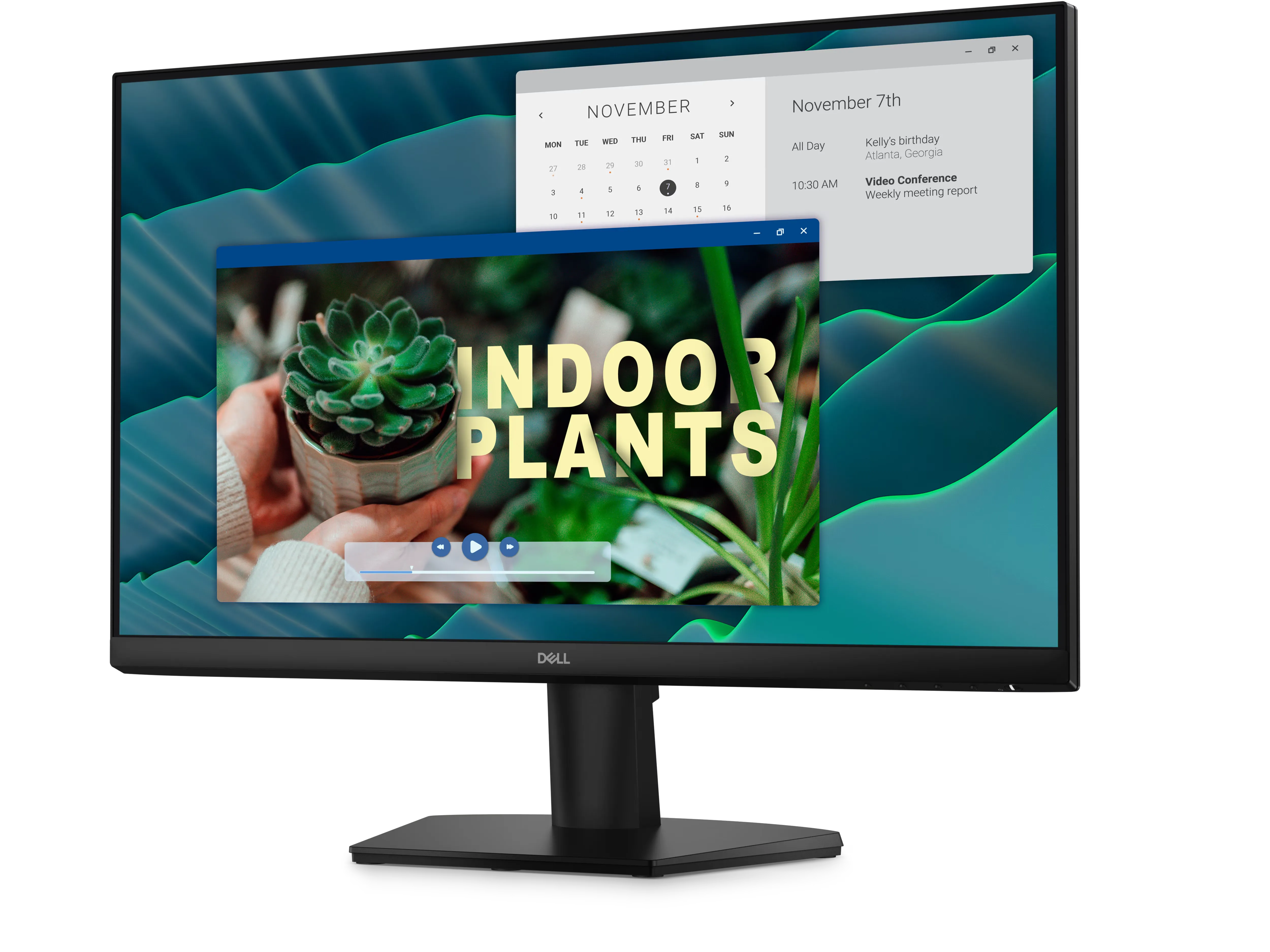 Dell SE2426H 23.8-Inch Full HD IPS Panel Monitor (Black) overview 1