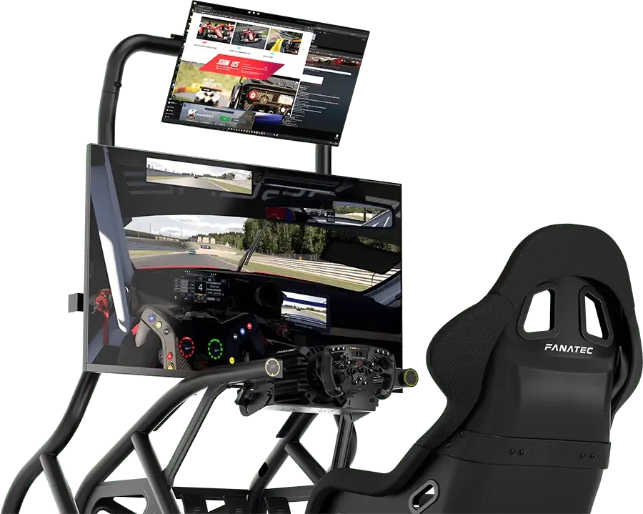 Fanatec GT Cockpit Monitor Stand (Black) overview 1