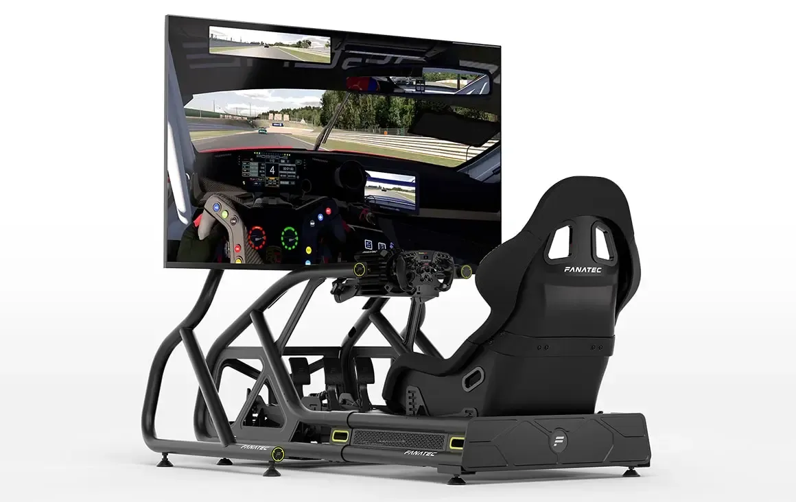 Fanatec GT Cockpit Monitor Stand (White) overview 2