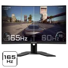 GIGABYTE G27FC 27" 165Hz 1080P Curved Free Sync Gaming Monitor overview 3