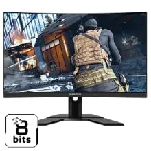 GIGABYTE G27FC 27" 165Hz 1080P Curved Free Sync Gaming Monitor overview 4