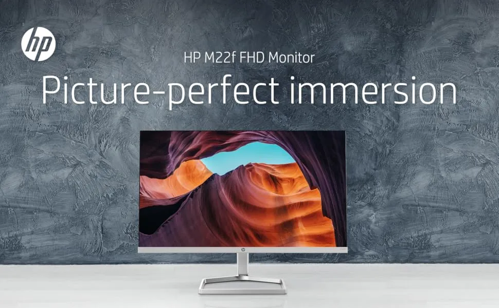 HP M22F 22 Inch 99% SRGB Gaming Monitor overview 1