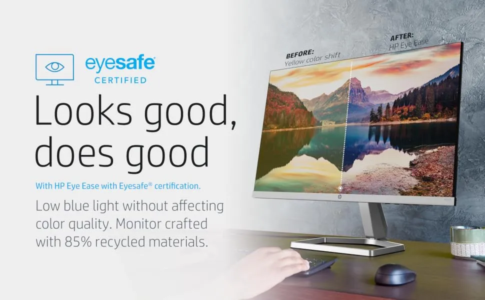 HP M22F 22 Inch 99% SRGB Gaming Monitor overview 6
