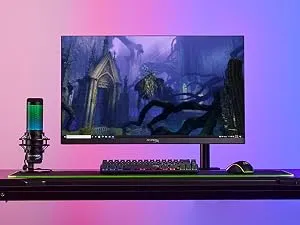 HyperX Armada 27" IPS QHD Gaming Monitor (64V70AA#ACJ), Black overview 4