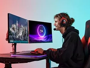 HyperX Armada 27" IPS QHD Gaming Monitor (64V70AA#ACJ), Black overview 5