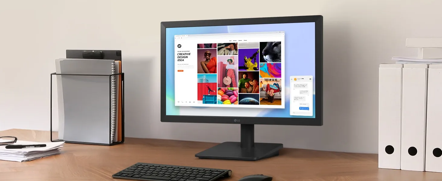 LG 20U401A-B 19.5" 75Hz WSXGA TN HDMI Wall Mountable Monitor overview 7