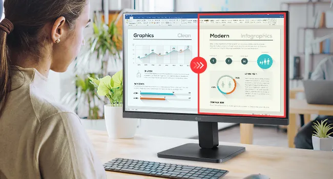 LG 22MR410-B 22-inch 100Hz 5ms FHD Computer Monitor overview 3
