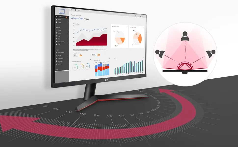 LG 24MP60G-B 24 Inch Gaming Monitor overview 1