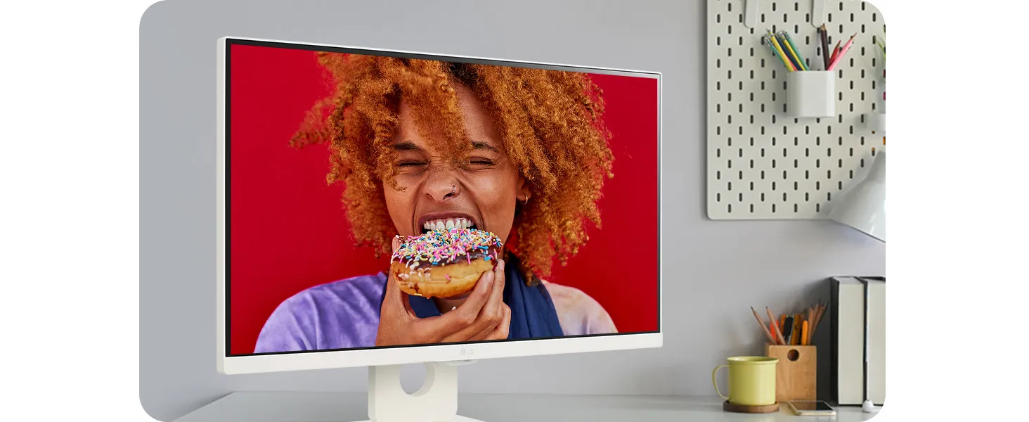 LG 25SR50F-W 25-Inch (1920x1080) IPS Display Smart Monitor (White) overview 6