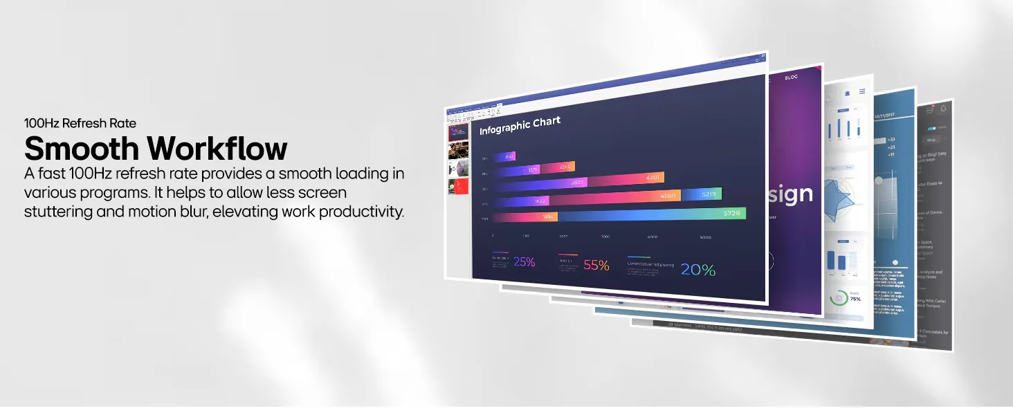 LG 27BA650-B 27" Full HD IPS 100 Hz Monitor overview 6