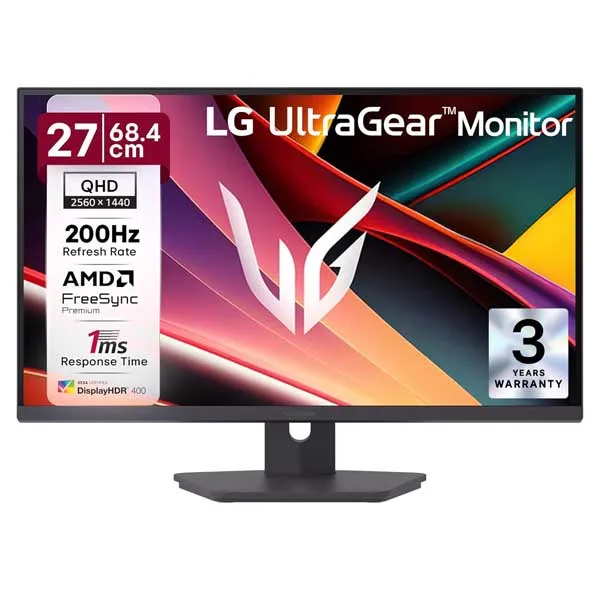 LG 27G610A 68.4 cm (27 Inch) Ultragear QHD (2560x1440) IPS Gaming Monitor