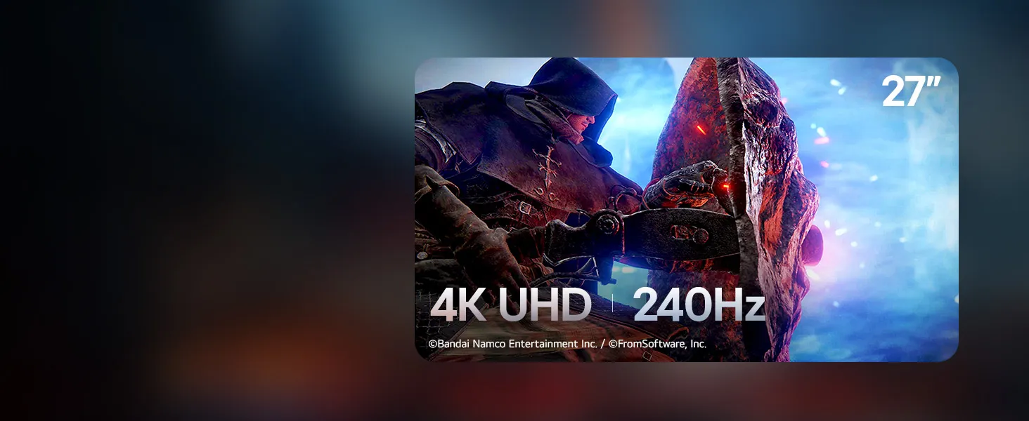 LG 27G850A-B 27-inch Ultragear 4K UHD (3840 x 2160) IPS Gaming Monitor (Black) overview 2