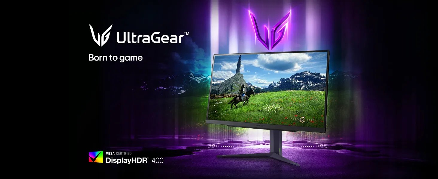 LG 27GS85Q Ultragear 27" QHD Nano IPS 1ms (GtG) 180Hz Gaming Monitor (Black) overview 1