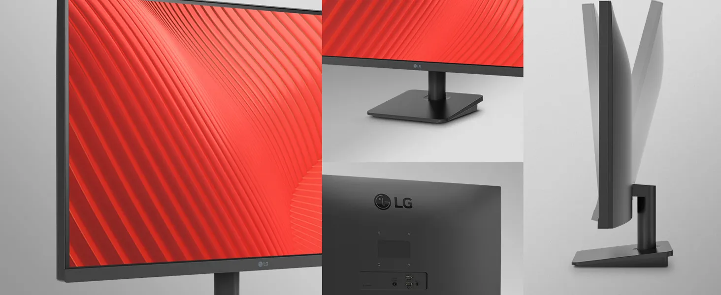 LG 27MS500-B 27 inch IPS FHD (1920x1080) 100Hz 5ms Reader Mode Borderless Design OnScreen Control Black Stabilizer DAS Crosshair HDMI Black overview 7