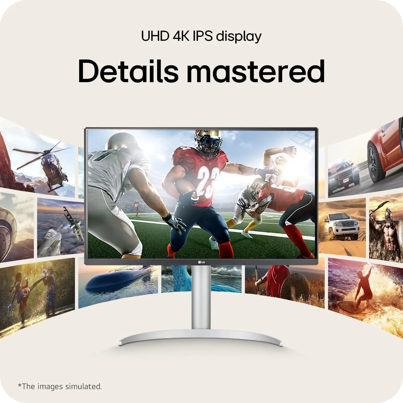 LG 27UP850K-W 27-inch Ultrafine 4K UHD (3840 x 2160) IPS 60Hz Computer Monitor overview 2