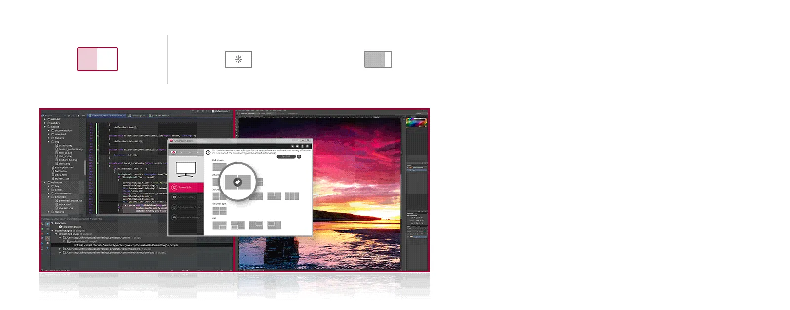 LG 29WQ600-29'' UltraWide FHD HDR10 AMD FreeSync™ IPS Monitor with USB Type-C overview 2