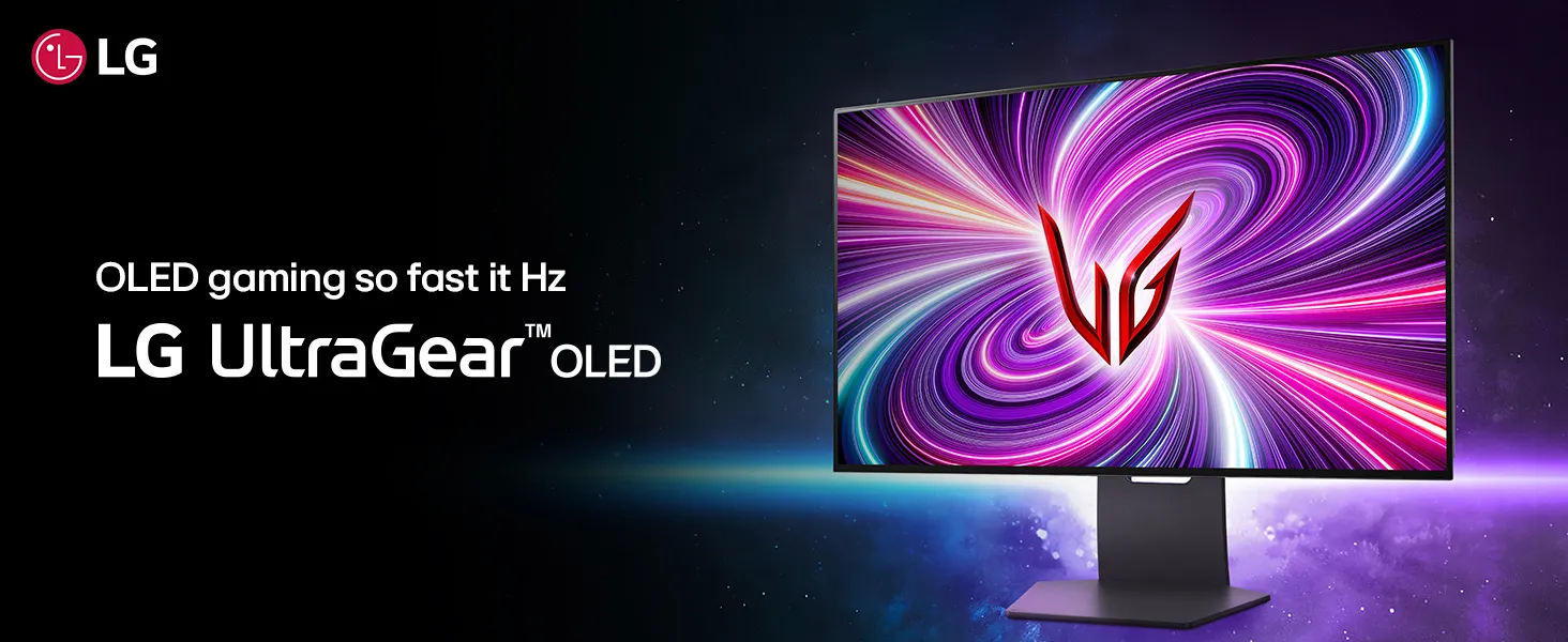 LG 32GS95UE 32" UltraGear 240Hz OLED 4K Gaming Monitor overview 1