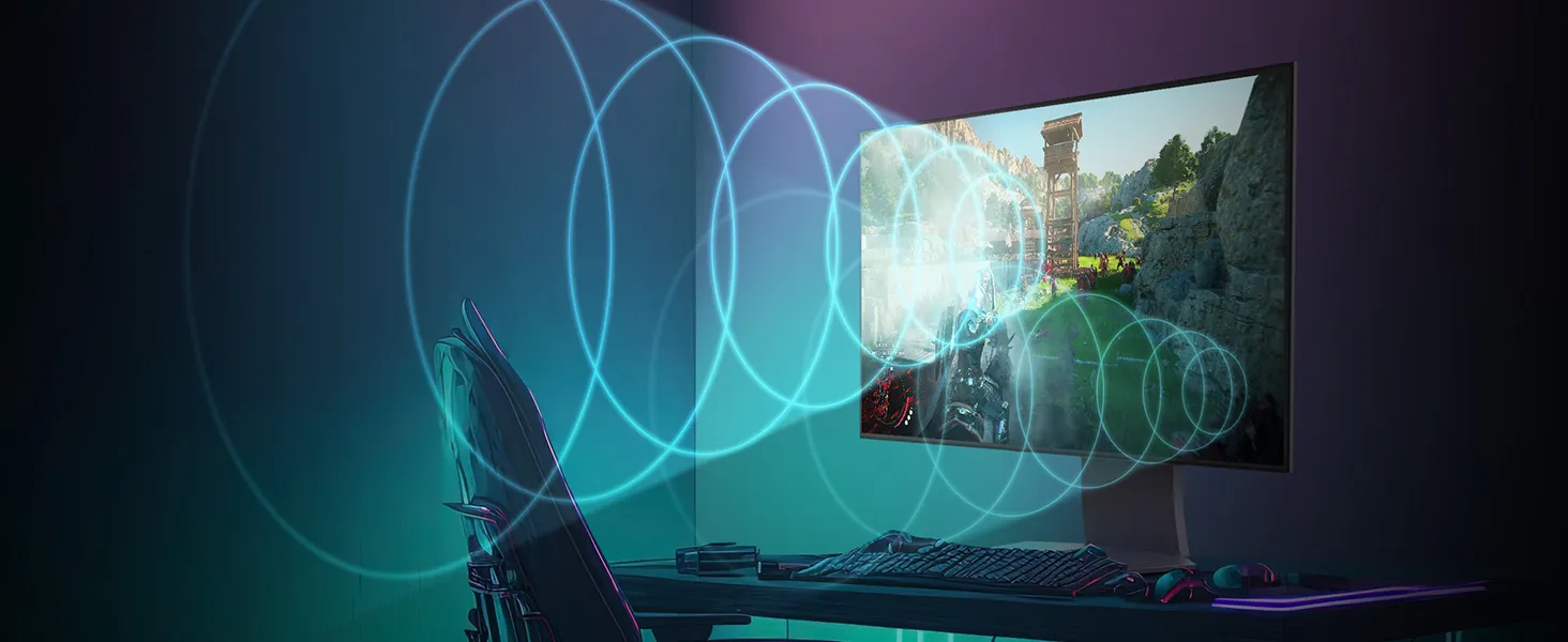 LG 32GS95UE 32" UltraGear 240Hz OLED 4K Gaming Monitor overview 8