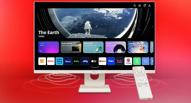 LG 32SR50F MyView FHD IPS Smart Monitor overview 3