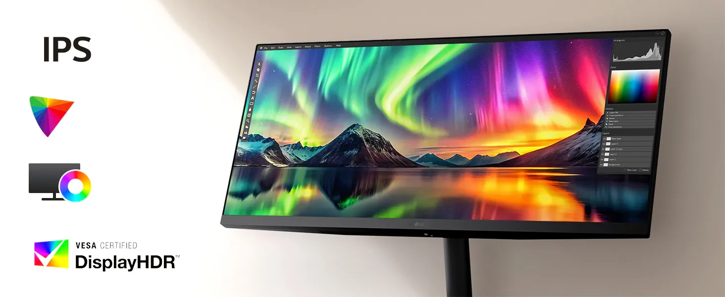 LG 34U511A‑B 34" 100 Hz WFHD UltraWide IPS Monitor overview 3