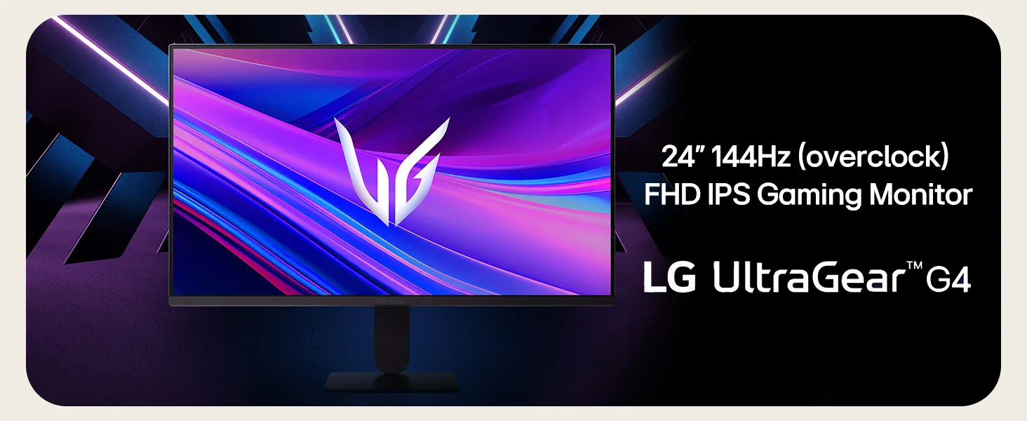 LG UltraGear 24G411A-B 24 Inch Gaming Monitor overview 1