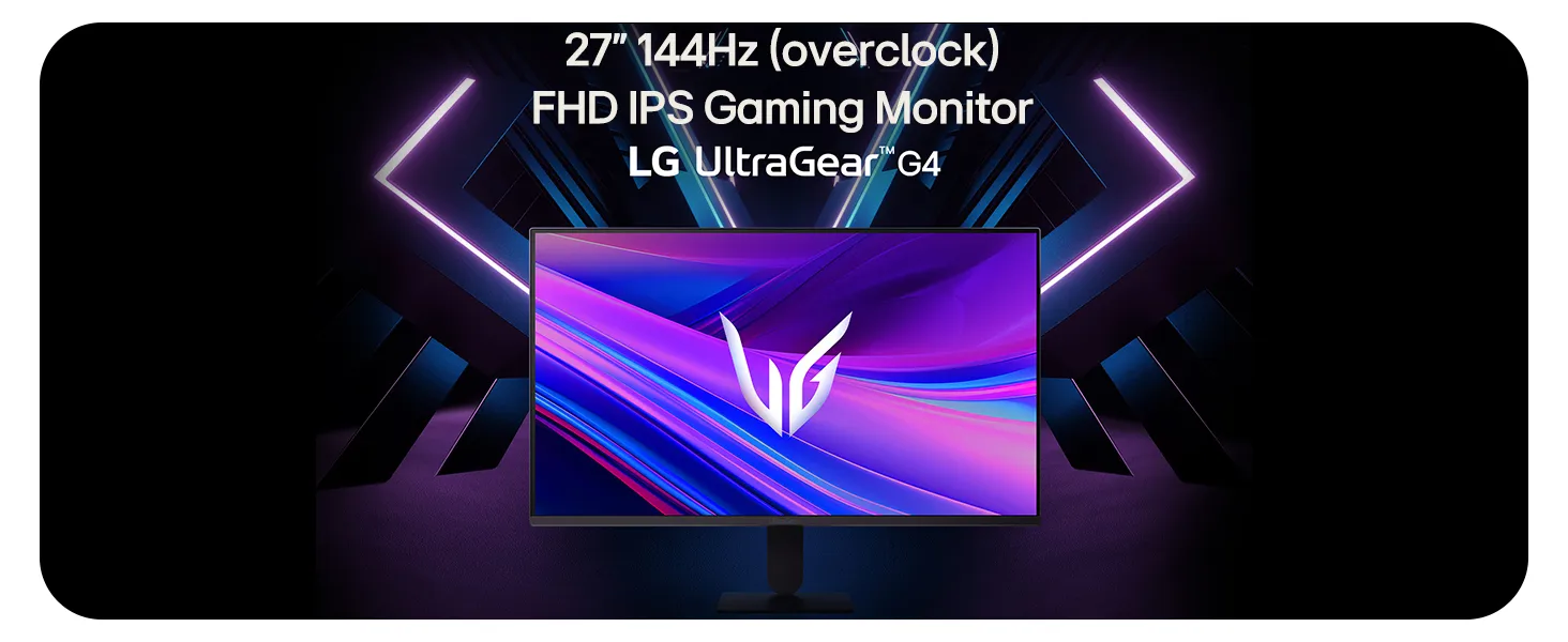 LG UltraGear G4 27G411A-B 27 Inch Gaming Monitor overview 1
