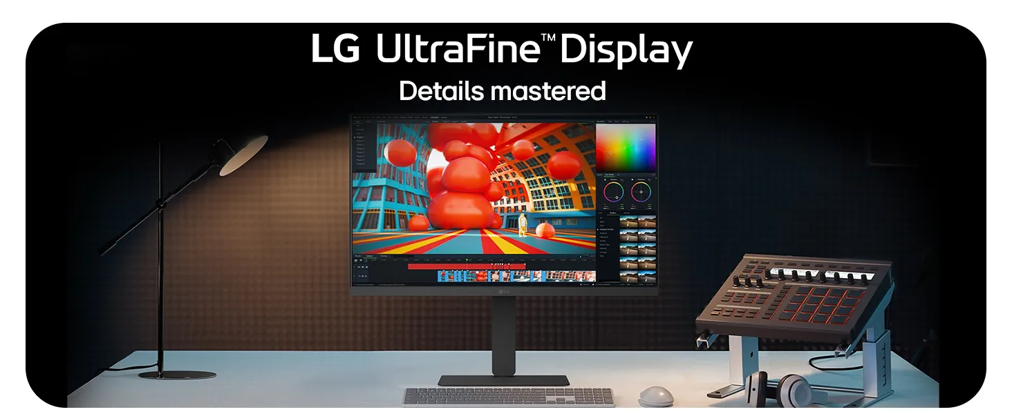 LG Ultrafine 32U720A-B 4K UHD VA 32 inch 60Hz Monitor overview 1