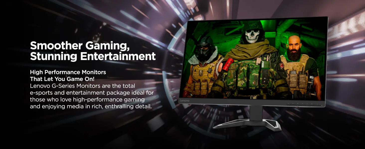 Lenovo Gaming G-Series G24-20 23.8 Inch 1920 x 1080 Pixels Fhd IPS Monitor overview 1