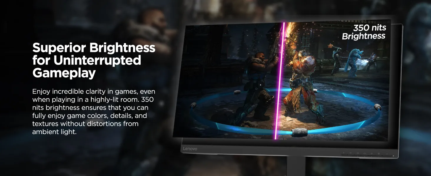 Lenovo Gaming G-Series G24-20 23.8 Inch 1920 x 1080 Pixels Fhd IPS Monitor overview 10