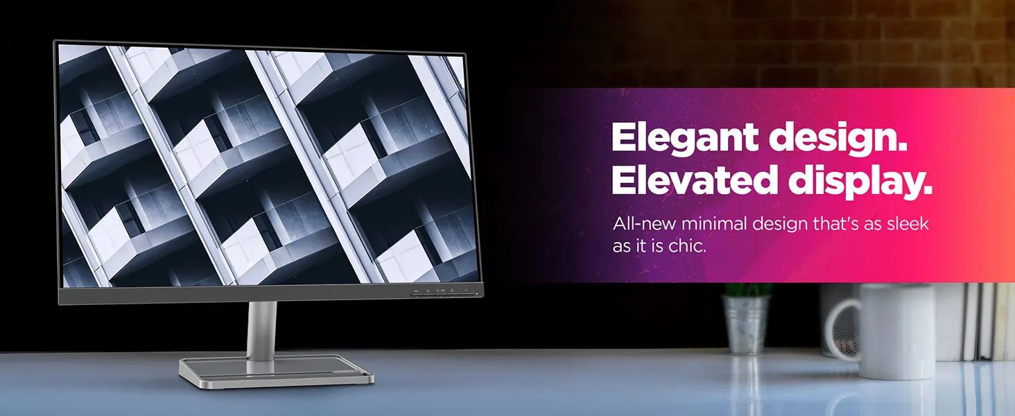 Lenovo L27m-30 27 Inch FHD USB Type C Monitor overview 4