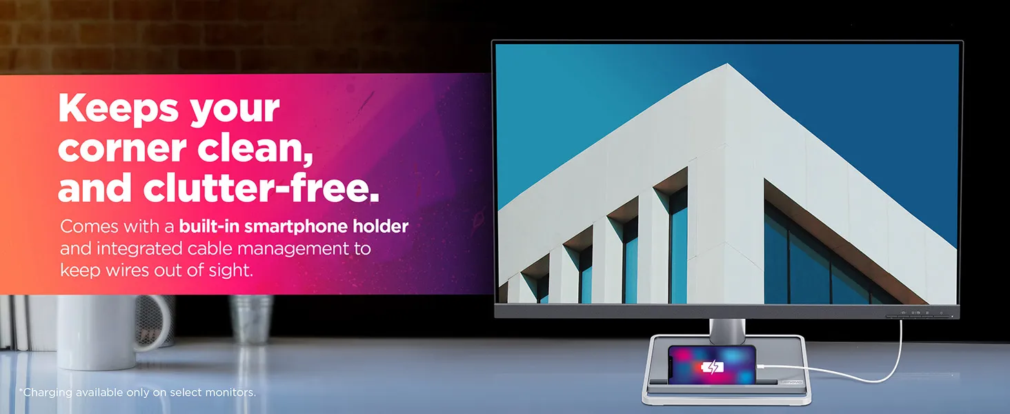Lenovo L27m-30 27 Inch FHD USB Type C Monitor overview 7