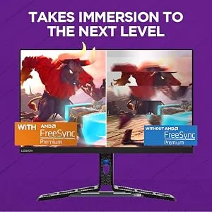 Lenovo Legion R27i-30 27 Inch (68.58cm) 165Hz Gaming Monitor overview 3