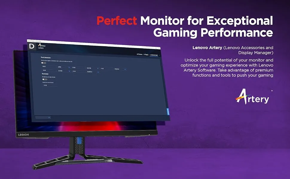 Lenovo Legion R27i-30 27 Inch (68.58cm) 165Hz Gaming Monitor overview 6
