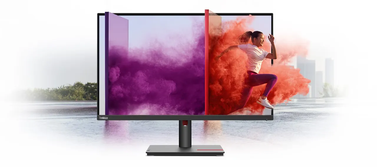 Lenovo T27i-30 Thinkvision 27 inch LED Monitor (Black) overview 1