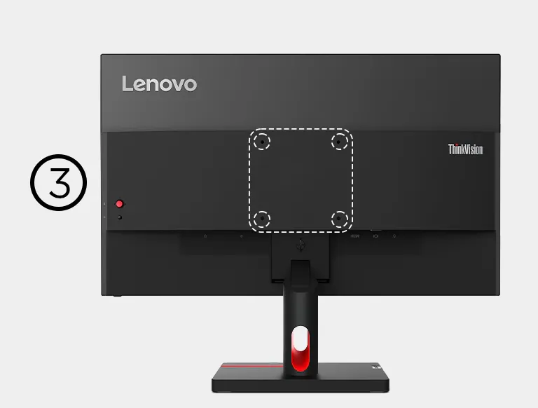 Lenovo ThinkVision S24i-30 23.8” (60.45cm) FHD (1920x1080) IPS Antiglare WLED Monitor (Black) overview 7