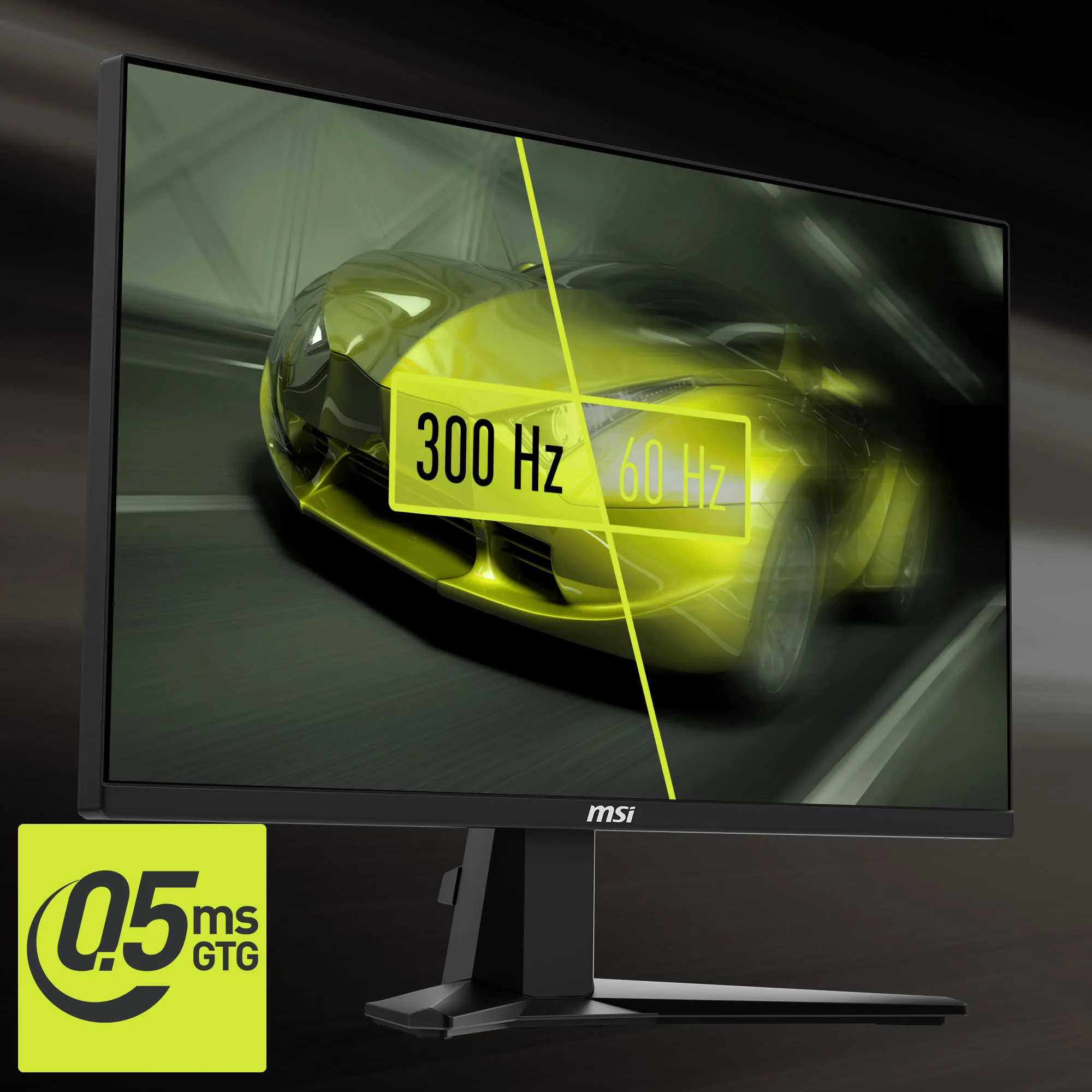 MSI MAG 255XF 25-inch 1920 x 1080 (FHD) 0.5ms Rapid IPS Gaming Monitor (Black) overview 3