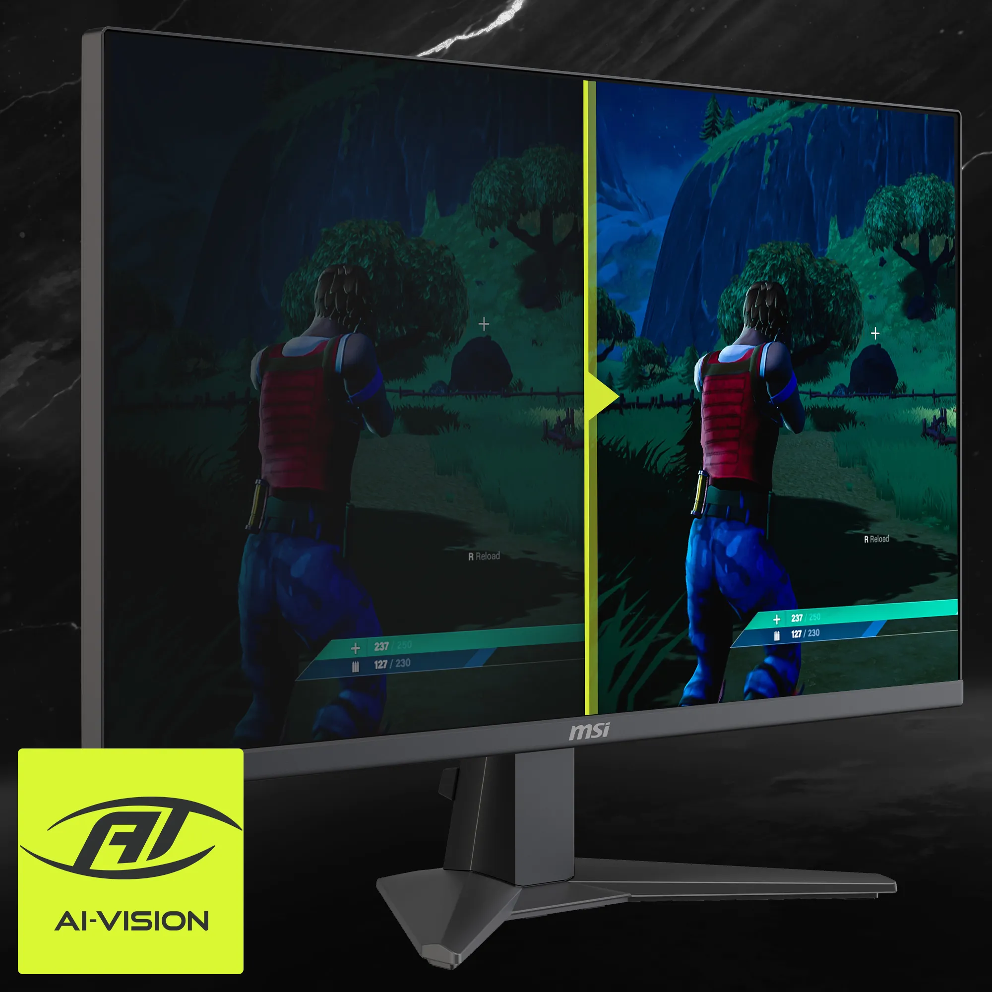 MSI MAG 275QF 27" 1440p HDR 180 Hz Gaming Monitor overview 5