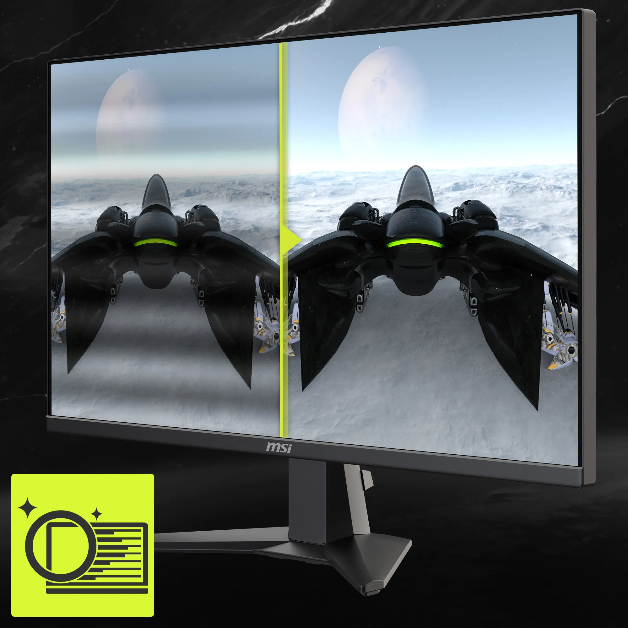 MSI MAG 275QF 27" 1440p HDR 180 Hz Gaming Monitor overview 7