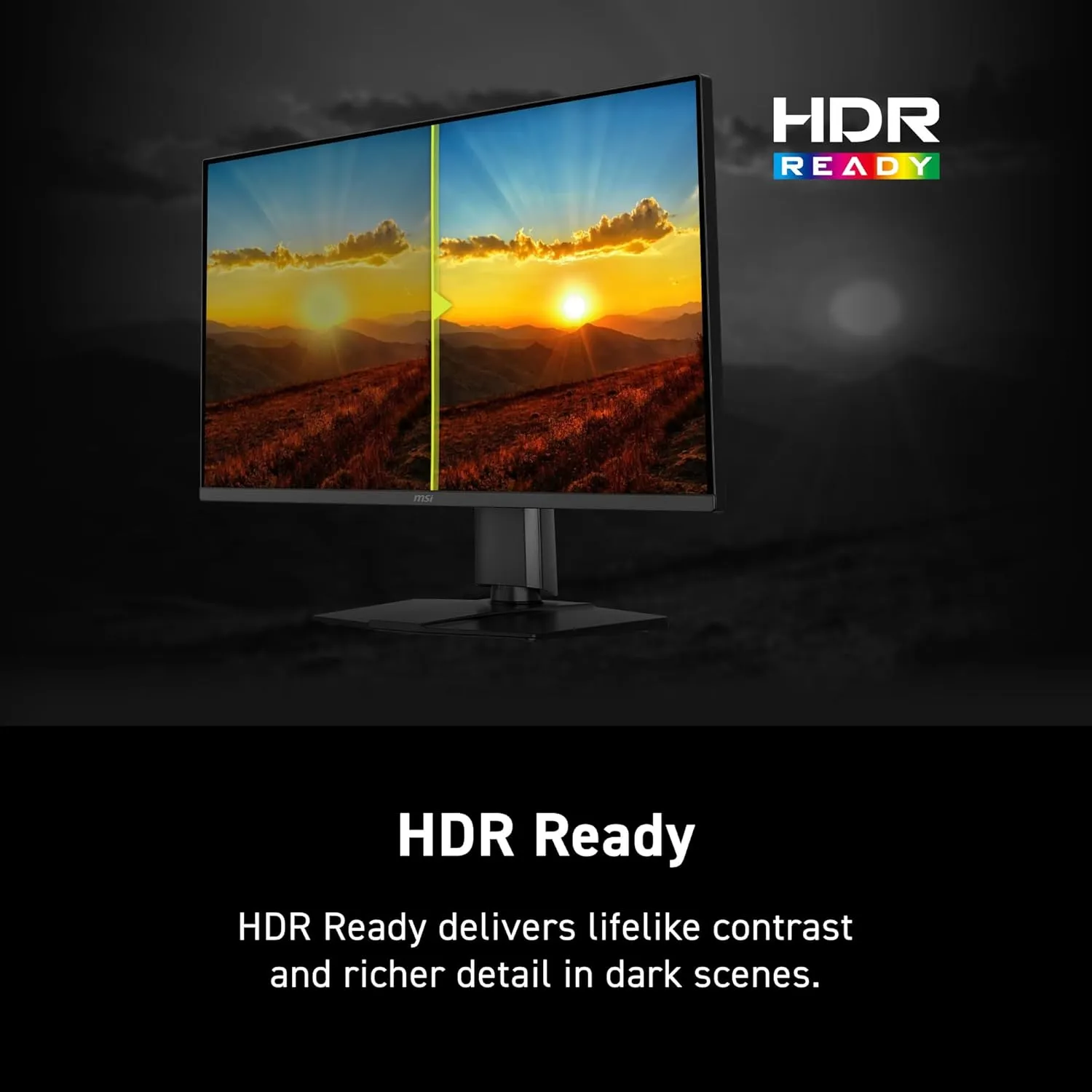 MSI MAG 275UPD E14 27 inch 4K UHD Gaming Monitor overview 1