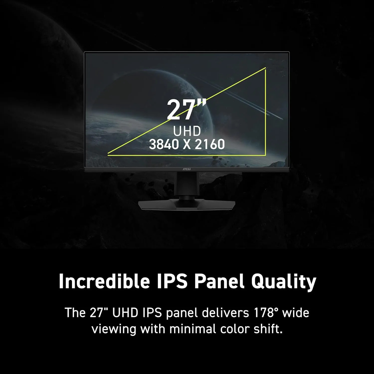 MSI MAG 275UPD E14 27 inch 4K UHD Gaming Monitor overview 2