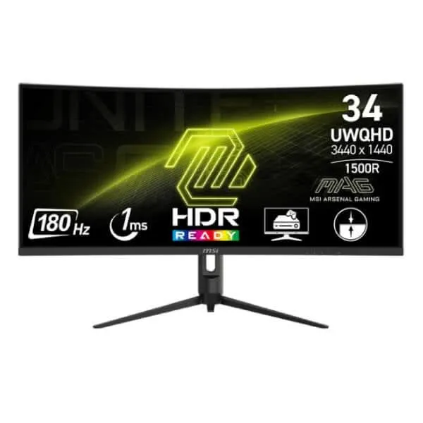 MSI MAG 342CQRF E2 34 Inch Curved Gaming Monitor