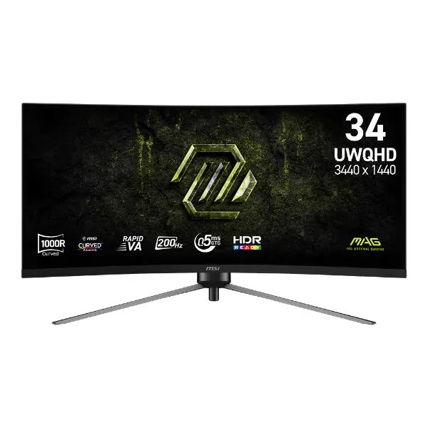 MSI MAG 345CQRF E20 Monitor