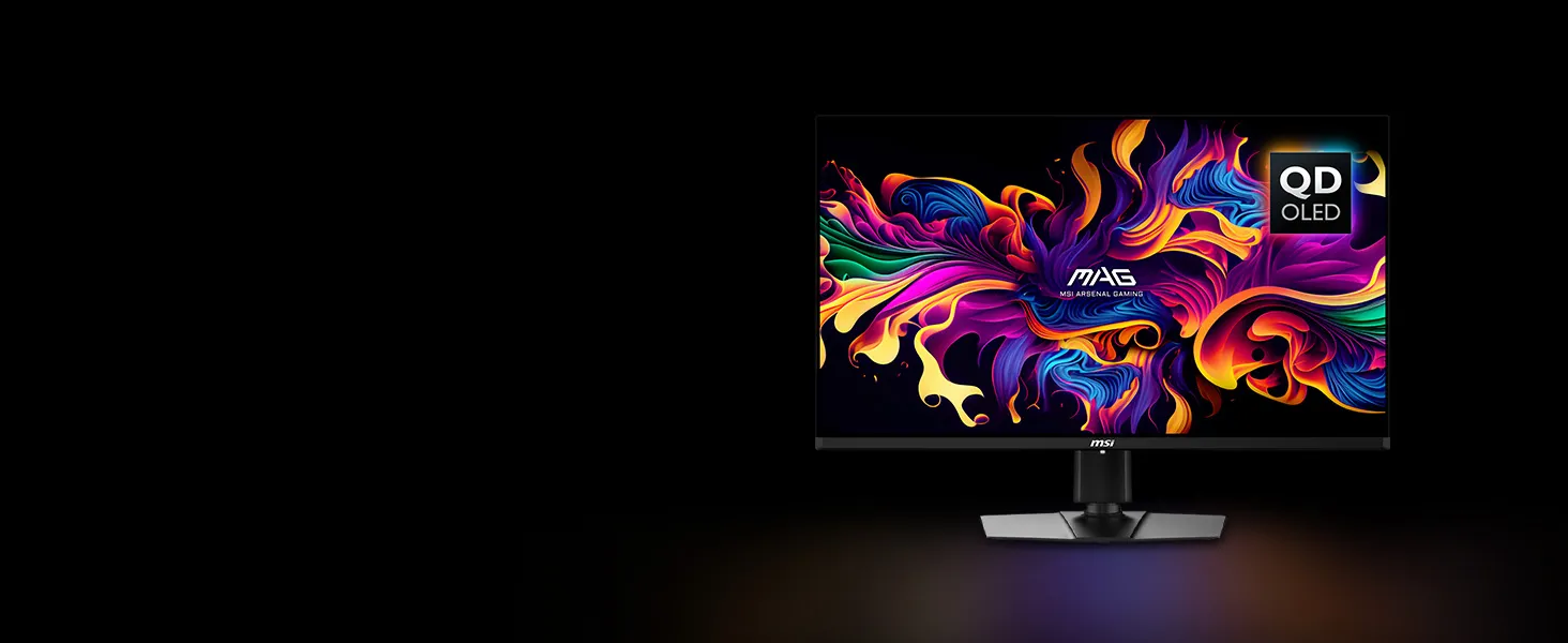 MSI Mag 321UP QD-OLED 4K UHD 32 Inch Gaming Monitor overview 3