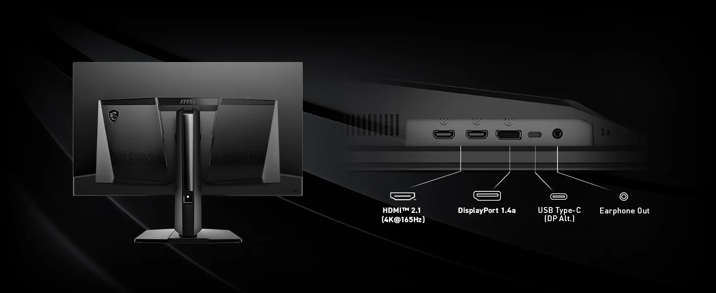 MSI Mag 321UP QD-OLED 4K UHD 32 Inch Gaming Monitor overview 9