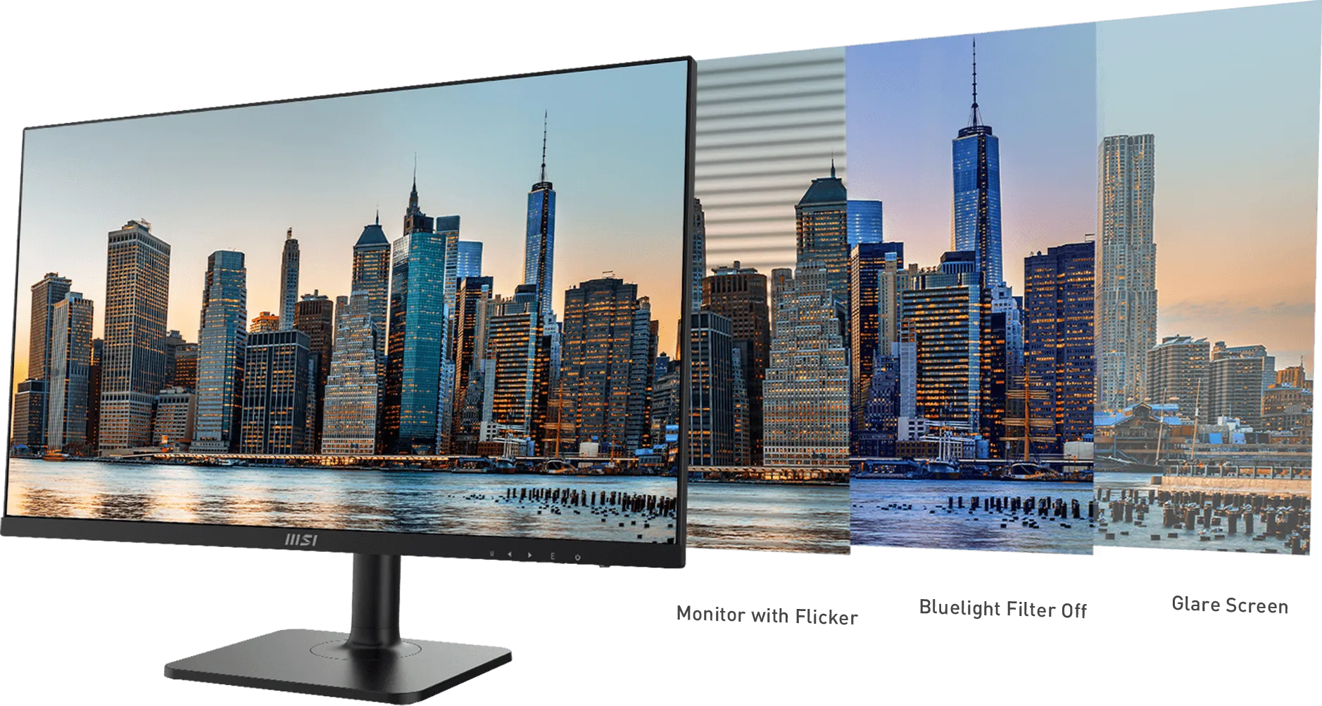 MSI Modern MD272XP 27 Inch Monitor (Black) overview 8