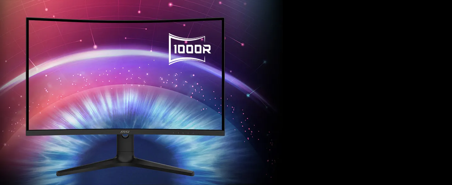 MSI OPTIX G271C 144Hz 27" Free Sync Curved Gaming Monitor overview 3