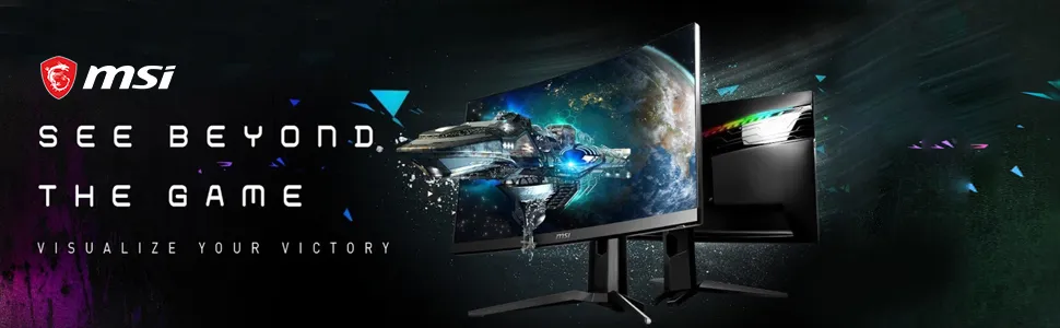 MSI OPTIX MAG271CR 144HZ Free Sync 27 INCH Curved Gaming Monitor overview 1