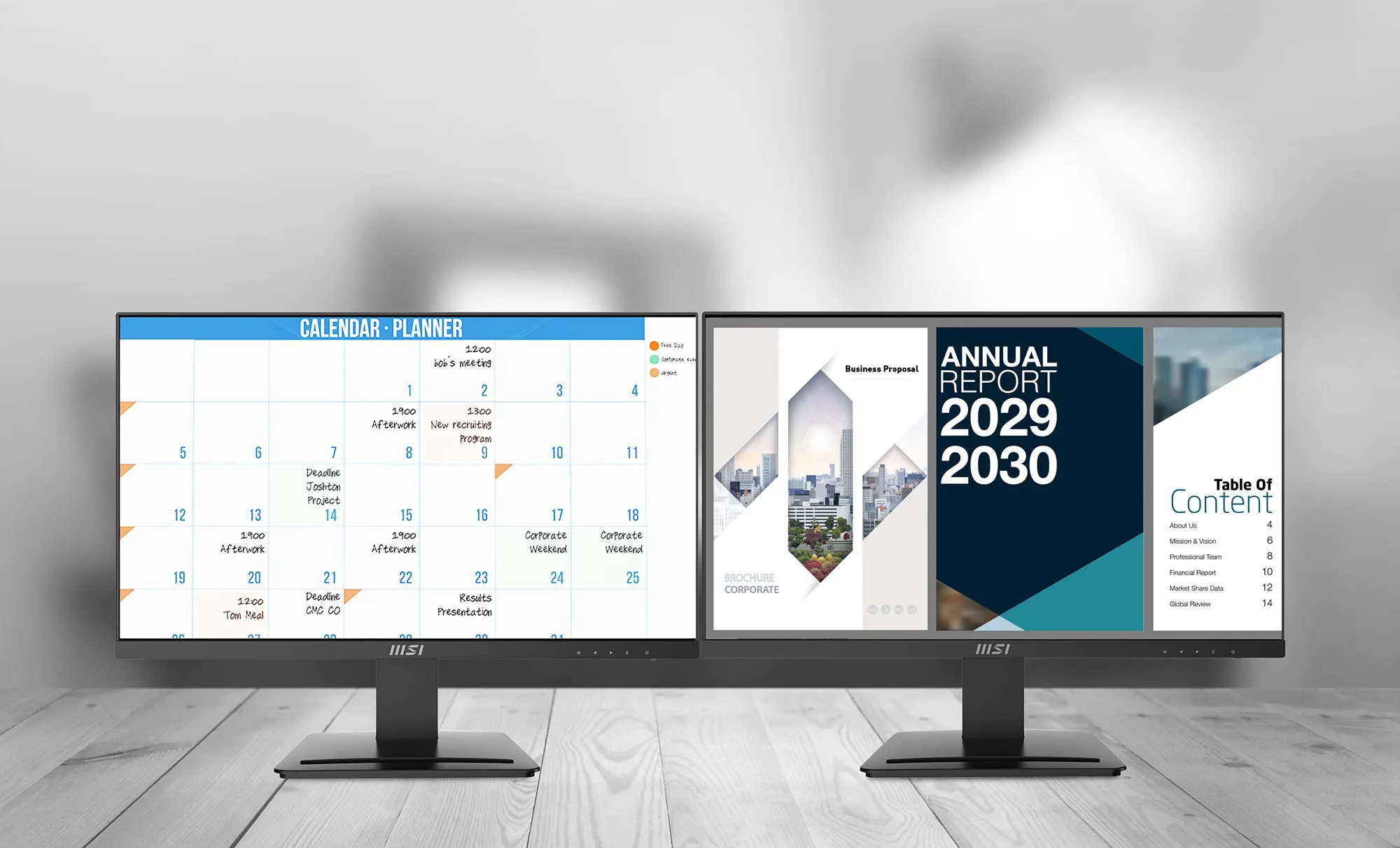 MSI PRO MP243 24 Inch Professional Monitor overview 4