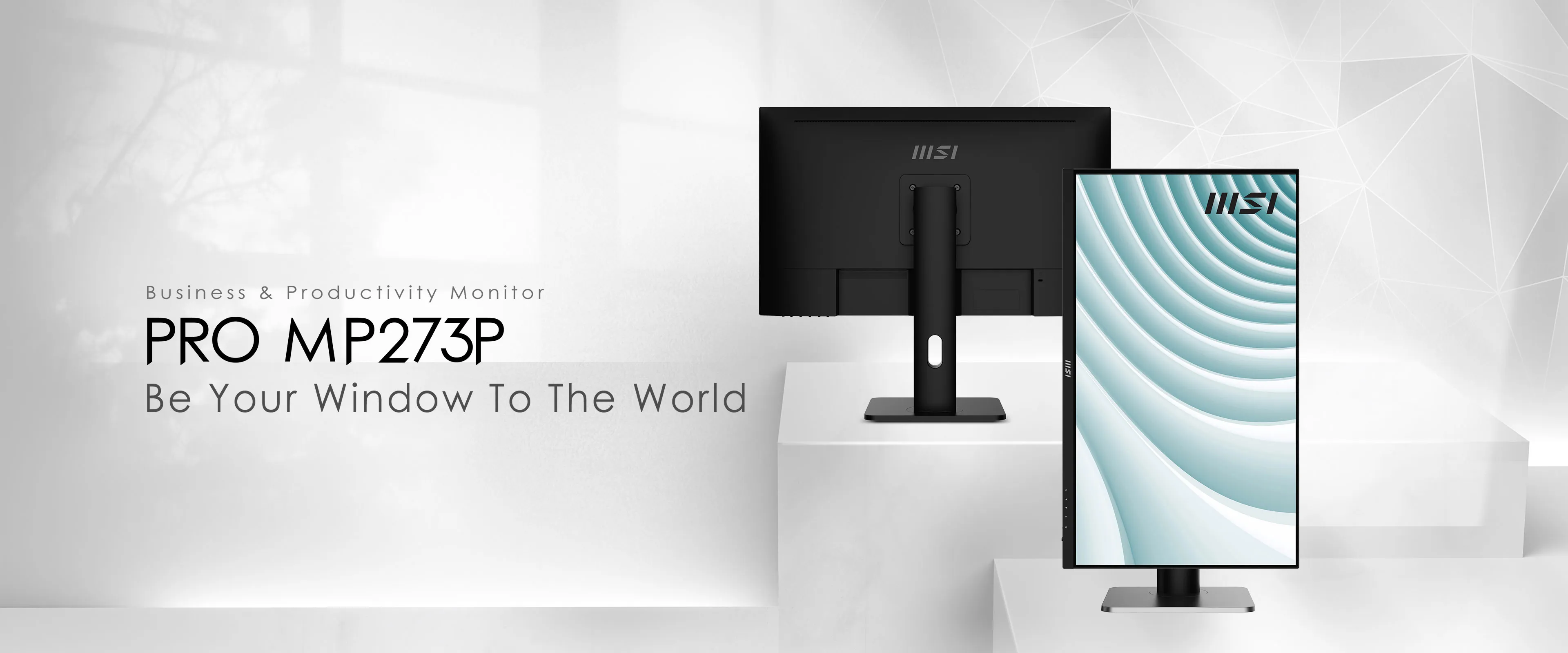 MSI PRO MP273P 27" FHD IPS 75Hz Professional Monitor overview 1